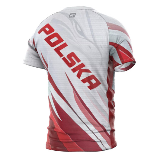 Koszulka techniczna Extreme Hobby | POLSKA ULTIMATE - biały