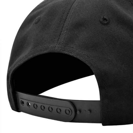 Pretorian "Logo 3D White" Baseball Cap - Black
