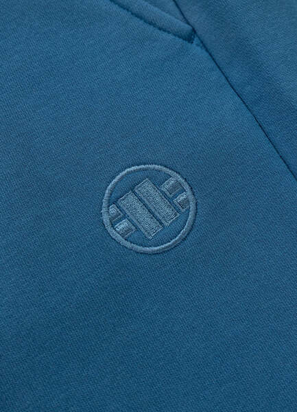 WASHED PIT BULL "LANCASTER II" Men's Sweat Shorts - Blue