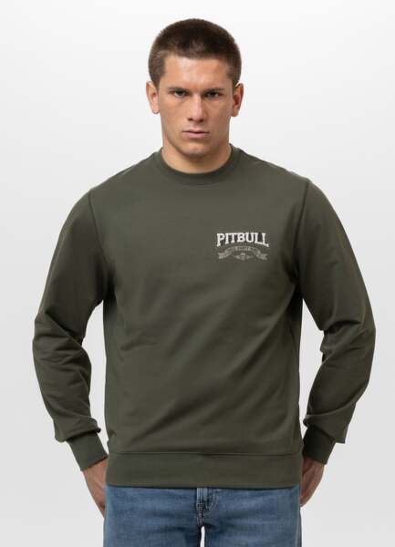 PIT BULL "TROUBLEMAKER" men's sweatshirt - green