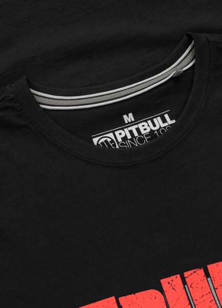 PIT BULL "REBEL BORN" Men's T-Shirt - Black