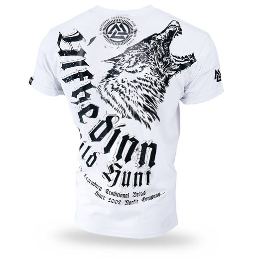 Koszulka T-shirt Dobermans Aggressive "Ulfhedinn TS227" - biała