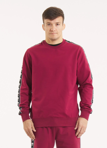Bluza męska PIT BULL "TAPE NUGGET" - bordowy