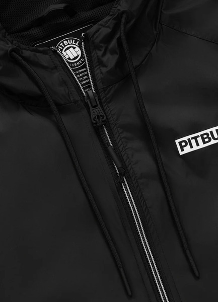 Kurtka przejściowa PIT BULL "Athletic Logo II" - czarna