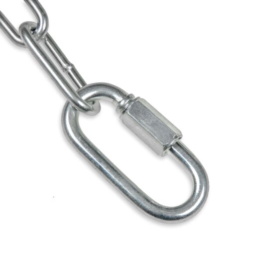 Chain for a punching bag - Set with a swivel and Bushido carabiners