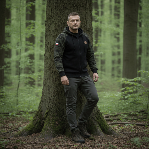 Aquila "Orzel" Camo I ZIP zip up hoodie