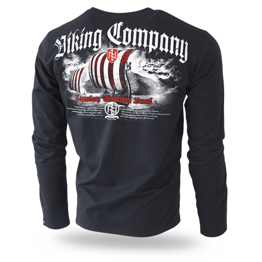 Longsleeve Dobermans Aggressive "VIKING COMPANY LS130" - czarny