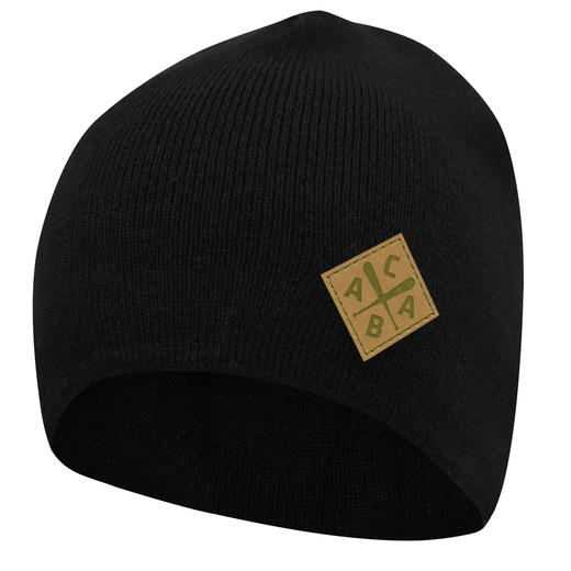Czapka zimowa akrylowa Extreme Adrenaline "ACAB" - czarna