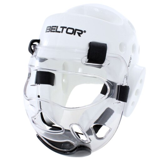 Kask piankowy z maską Beltor "TYTAN"