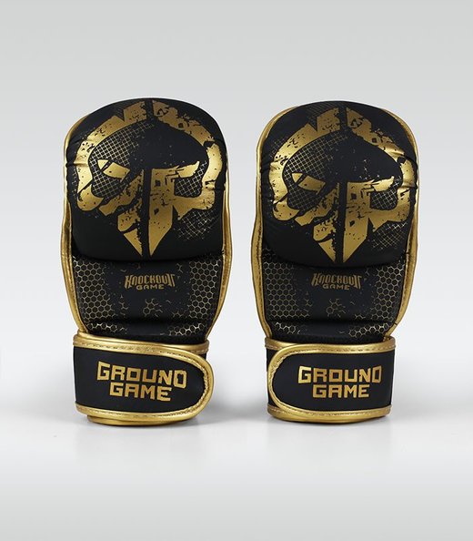 Ground Game Krav Maga &quot;Cage Gold&quot; sparring gloves