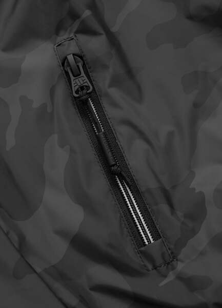 Kurtka przejściowa PIT BULL "Athletic Logo II" - all black camo