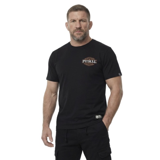 PIT BULL "HATTER" Men's T-Shirt - Black