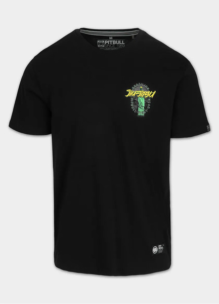 Koszulka PIT BULL "BJJ FIGHT DVSN" - czarna