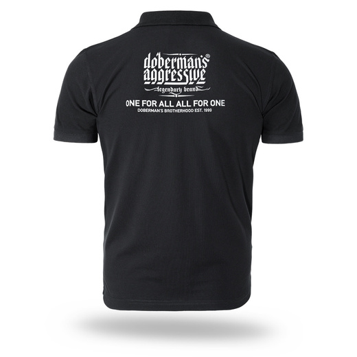 Dobermans Aggressive "LEGANCY" TSP403 Polo Shirt - Black