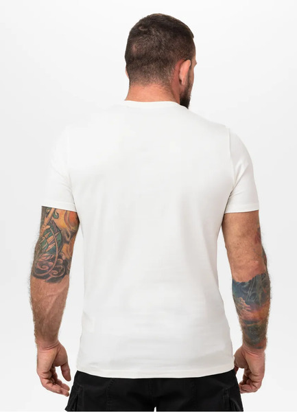  PIT BULL Slim Fit &quot;USA CAL&quot; Men&#39;s T-Shirt - White