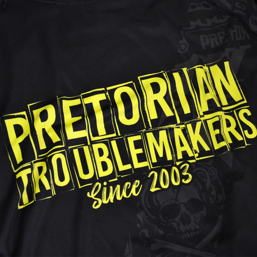 Rashguard short sleeve Pretorian "Troublemakers" 