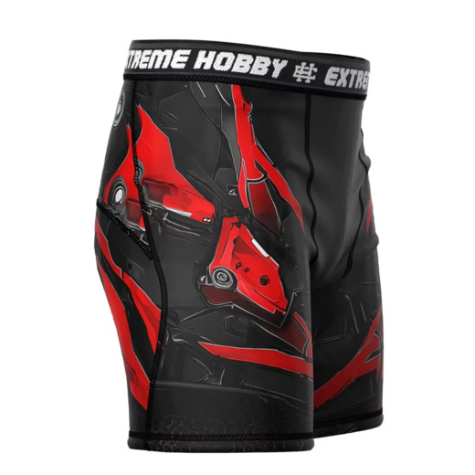 Spodenki Vale Tudo Extreme Hobby | IRON FORCE - czerwony