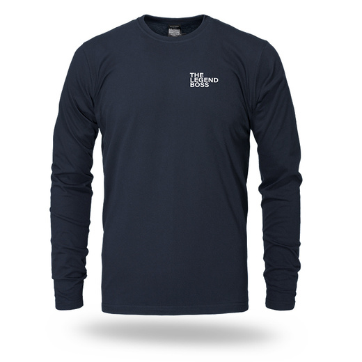 Longsleeve Dobermans Aggressive "DOBERMANS MOUTH" LS391 - granatowy