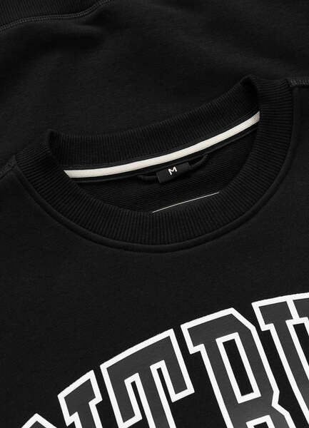 PIT BULL "BADGER" sweatshirt - black