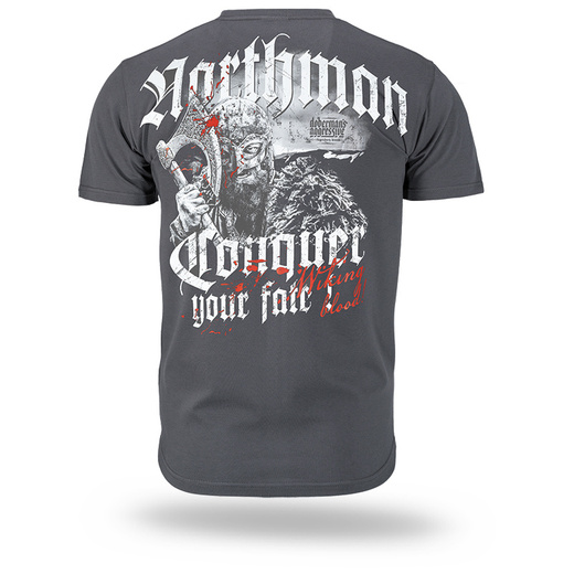 Koszulka T-shirt Dobermans Aggressive "Northman TS344" - grafitowy