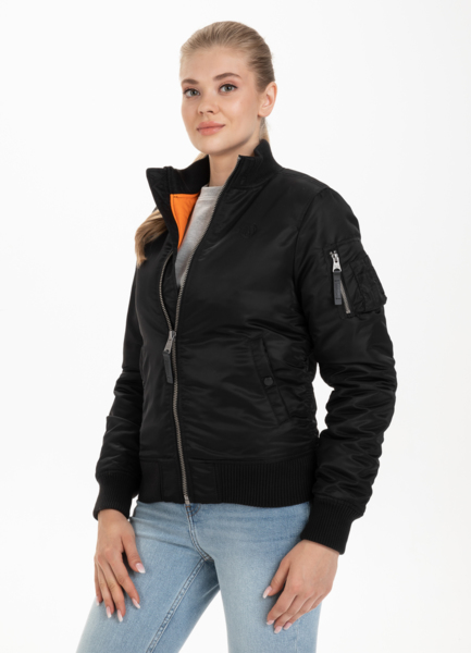 Women&#39;s winter jacket PIT BULL &quot;MA1&quot; &#39;21 - black