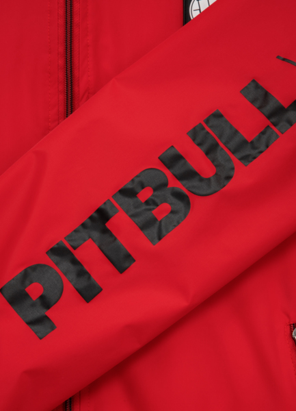 Kurtka wiosenna PIT BULL "Athletic sleeve" - czerwona