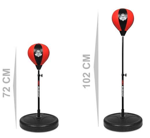 Gruszka bokserska dla dzieci BUSHIDO DBX PRO 72-102 cm - czerwona 