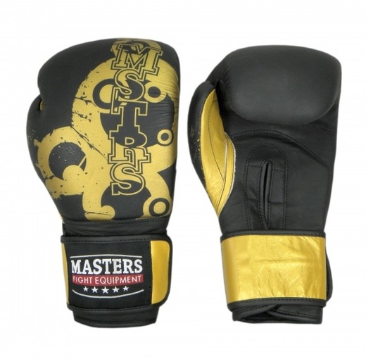 Rękawice bokserskie Masters RBT-GOLD 