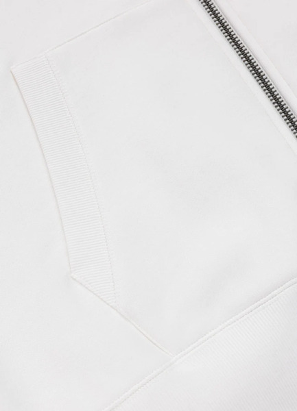 Bluza rozpinana z kapturem PIT BULL "NORTON" - off-white