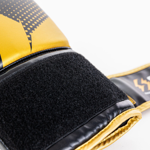 StormCloud "Bolt 3.0" Boxing Gloves - Black and Gold