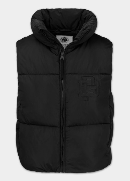 Bezrękawnik pikowany damski PIT BULL "HARRIET" - czarny