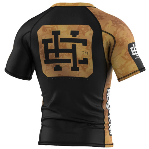 Rashguard Extreme Hobby "GOLDEN WARRIOR" Short sleeve