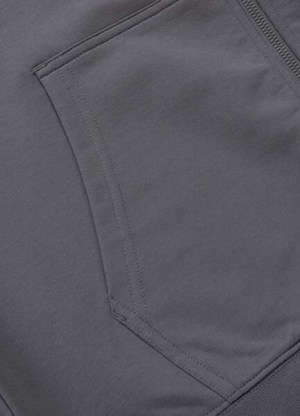 PIT BULL "WORLD" Zip-Up Hoodie - Graphite