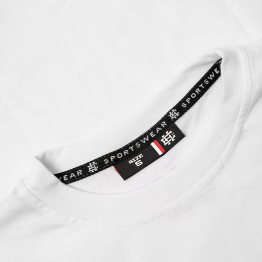 Koszulka T-shirt męski Extreme Hobby "TRAIN HARD" - biały
