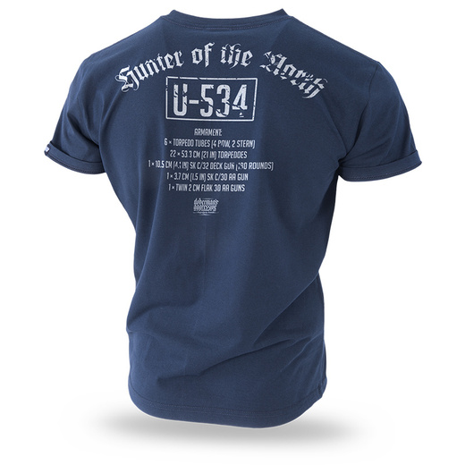 Koszulka T-shirt Dobermans Aggressive "HUNTER OF THE NORTH" TS189 - granatowa