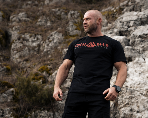 Koszulka T-shirt Dobermans Aggressive "Mystery Valhalla TS323" - biała
