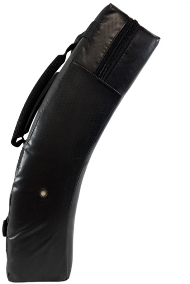 Plawil Masters TZ-PREMIUM profiled shield 75 x 40 x 14 cm black 