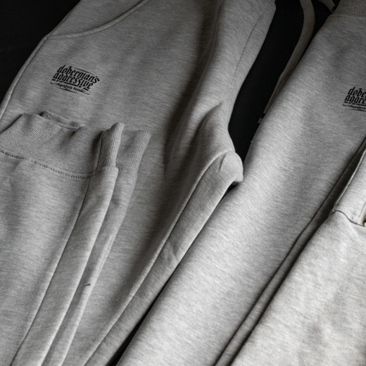 Dobermans Aggressive &quot;BASIC LOGO&quot; BCK357 sweatshirt - gray