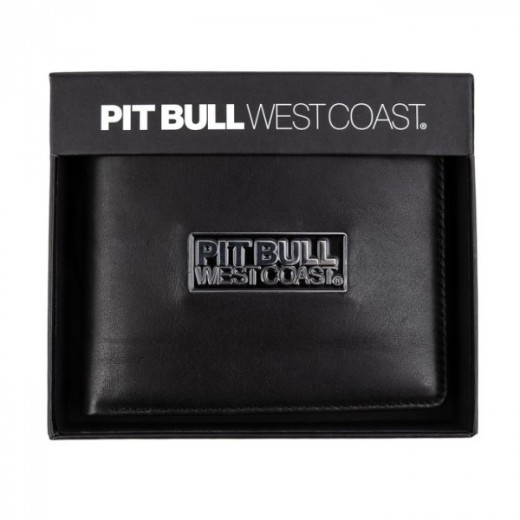 Portfel skórzany PIT BULL "Brant" - czarny