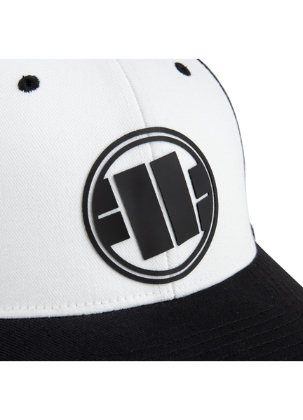 PIT BULL "New logo" Classic Full Cap - white / black