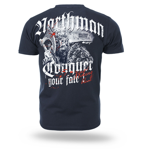 Dobermans Aggressive &quot;Northman TS344&quot; T-shirt - navy blue
