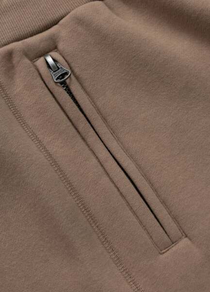 Spodnie dresowe PIT BULL "SMALL LOGO HD" - brązowy