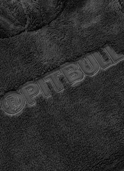Bluza męska z kapturem PIT BULL "ARAGON" - grafitowy