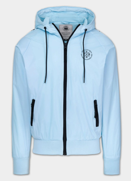 Kurtka przejściowa PIT BULL "Athletic Tape" - błękitny