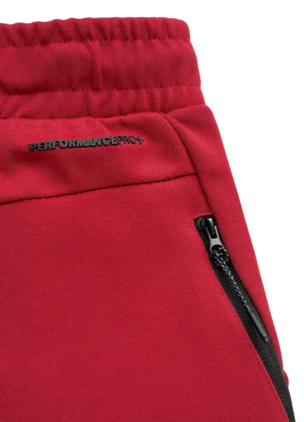 Spodnie dresowe PIT BULL "Clanton" '22 - czerwone