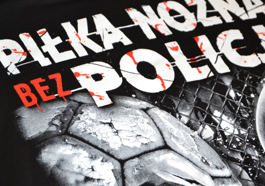 Koszulka Extreme Adrenaline "Piłka nożna bez policji" 