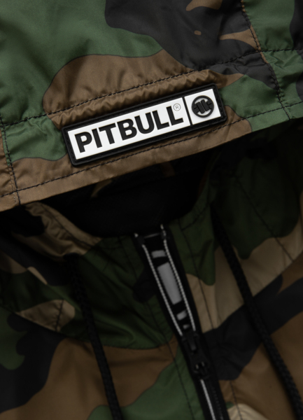 Spring jacket PIT BULL &quot;Athletic Logo&quot; &#39;23 - camo green
