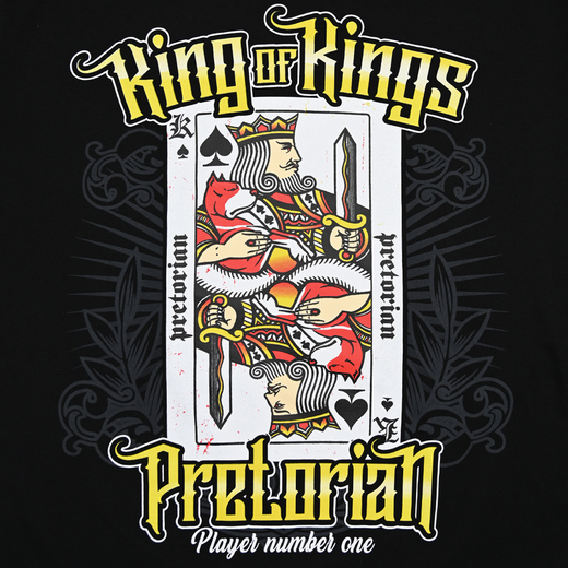 T-shirt Pretorian "King of Kings" - black