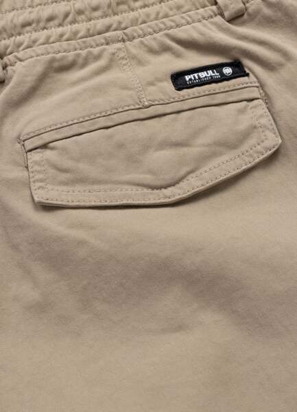 Spodnie bojówki Jogger PIT BULL "PROCTOR" - piaskowy