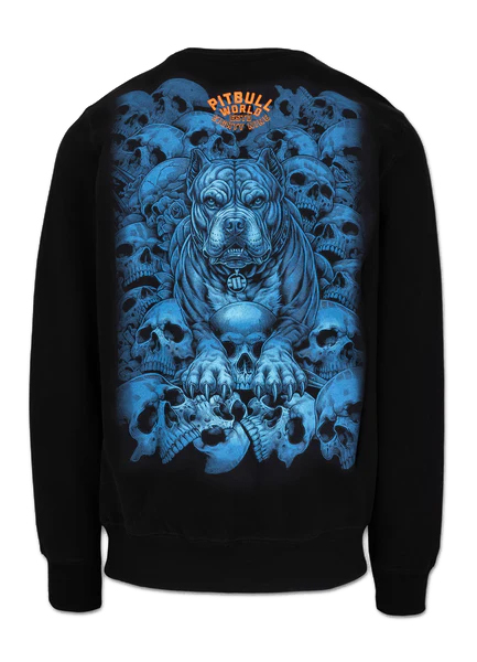 PIT BULL "GUARDIAN ANGEL" men's sweatshirt - black